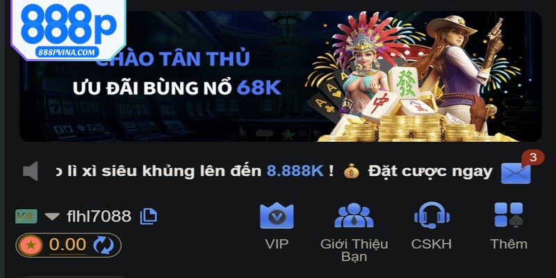 Tham gia chơi tại 888P đơn giản và dễ dàng