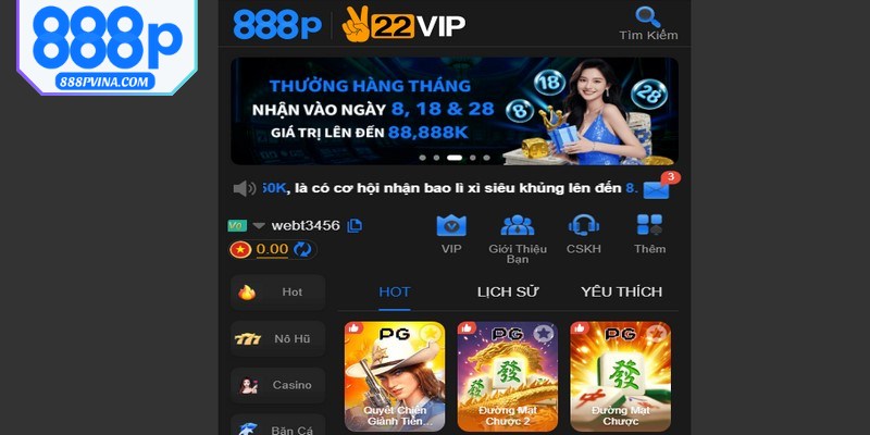 Để có thể tham gia giải trí các bạn hãy thực hiện thao tác mở nick