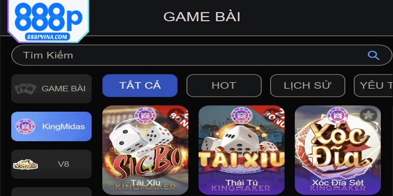 Ưu điểm tạo nên sức hút của chuyên mục game bài 888P