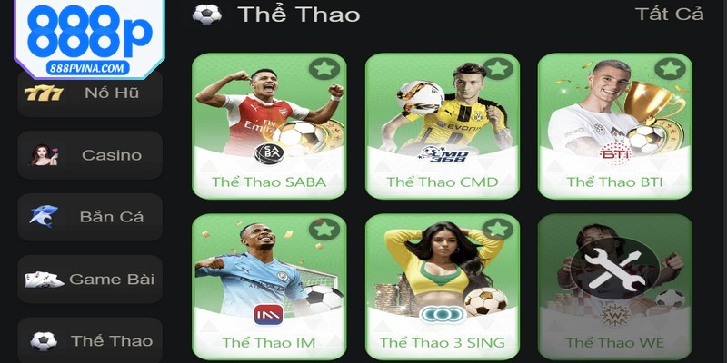 Thể thao 888P là một chuyên mục cá cược trực tuyến đa dạng và hấp dẫn