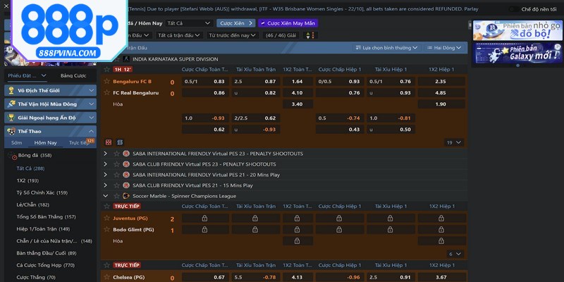 Thể thao 888P sở hữu dịch vụ chăm sóc khách hàng nhanh chóng và thân thiện 